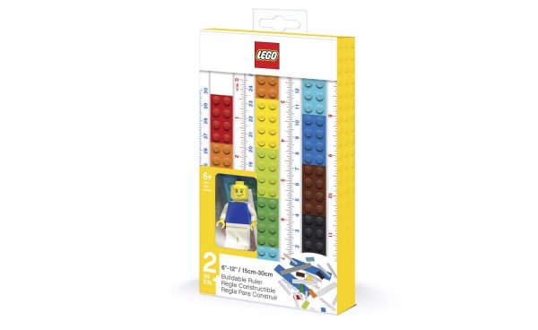 IQ52558 | LEGO® Buildable Ruler w Minifgure Supply