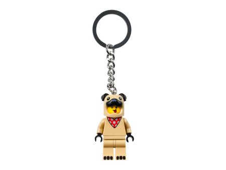 854158 | LEGO® Iconic French Bull Dog Guy Key Chain Hot on Sale