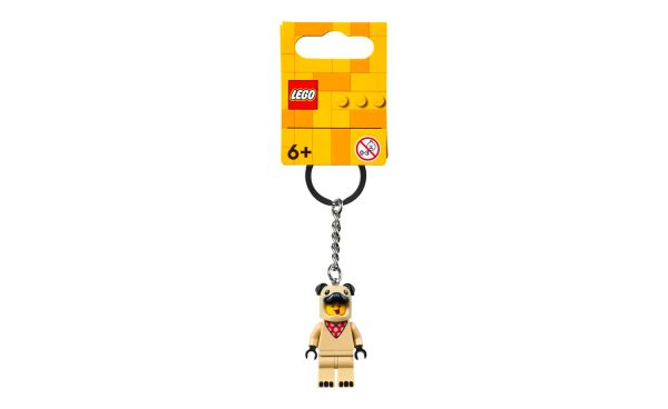 854158 | LEGO® Iconic French Bull Dog Guy Key Chain Hot on Sale