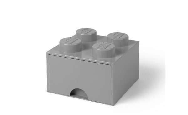 51740 | LEGO® Brick Drawer 4 - M. Stone Grey For Discount