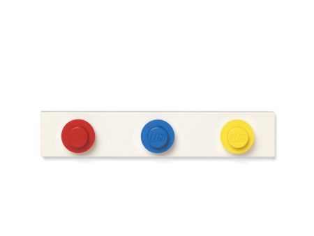 10001 | LEGO® Wall Hanger Rack - Red, Blue, Yellow Sale