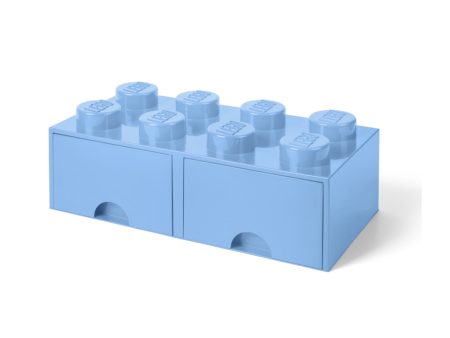 61736 | LEGO® Brick Drawer 8 - Light Royal Blue Supply