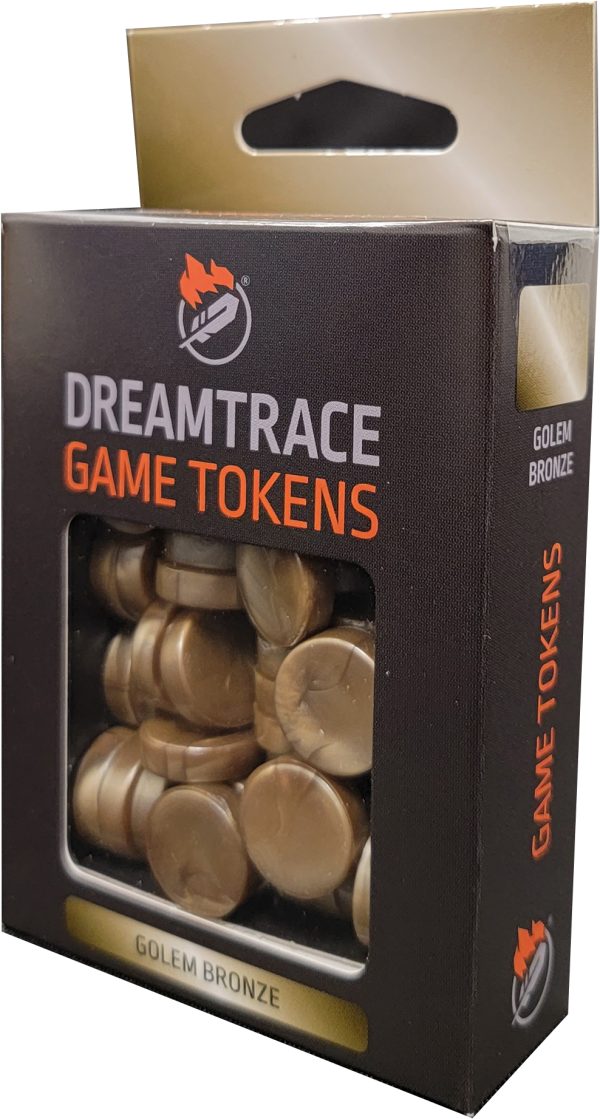 Dreamtrace Gaming Tokens: Golem Bronze Online now