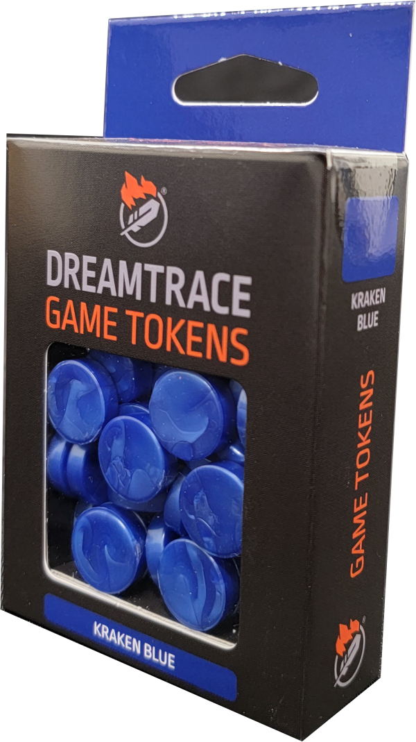 Dreamtrace Gaming Tokens: Kraken Blue on Sale