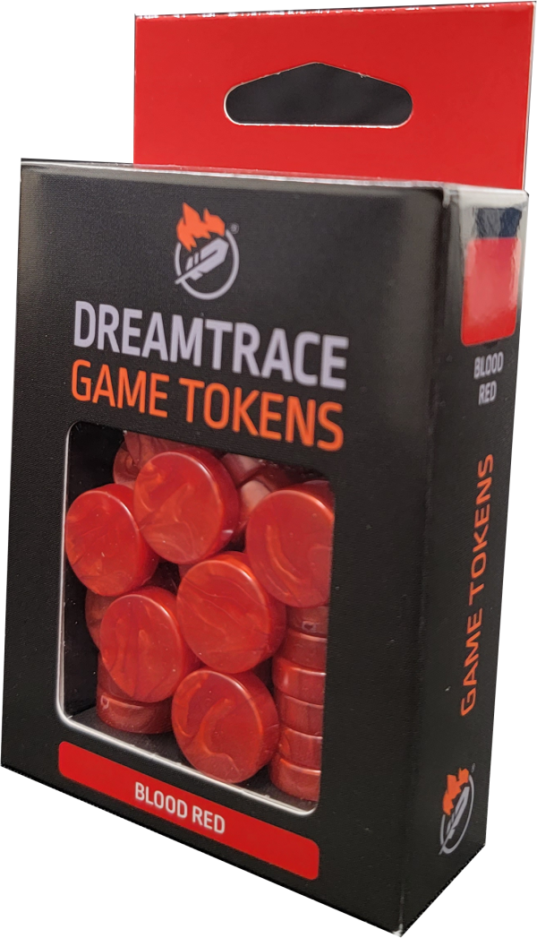 Dreamtrace Gaming Tokens: Blood Red Sale