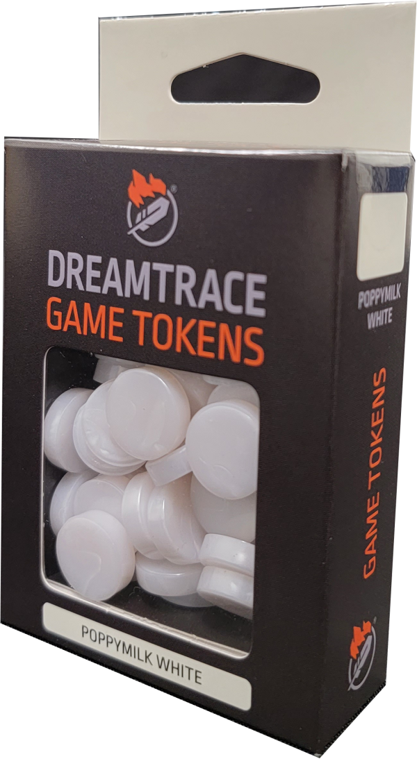 Dreamtrace Gaming Tokens: Poppymilk White Hot on Sale